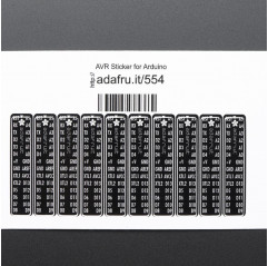 Adafruit AVR Sticker para Breadboard Arduino-compatibles - 10 pcs Adafruit 19040568 Adafruit