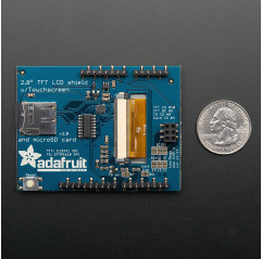 Bouclier tactile TFT 2,8" pour Arduino avec écran tactile résistif Adafruit 19040571 Adafruit