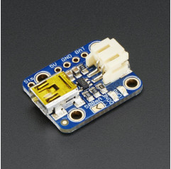 Adafruit Mini Lipo c/Mini-B USB Jack - Cargador USB LiIon/LiPoly - v1 Adafruit 19040573 Adafruit