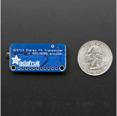 Adafruit Transmisor FM estéreo con Breakout RDS/RBDS - Si4713 Adafruit 19040574 Adafruit