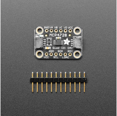 Adafruit MCP4728 Quad DAC avec EEPROM - STEMMA QT / Qwiic Adafruit 19040580 Adafruit