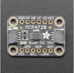 Adafruit MCP4728 Quad DAC avec EEPROM - STEMMA QT / Qwiic Adafruit 19040580 Adafruit