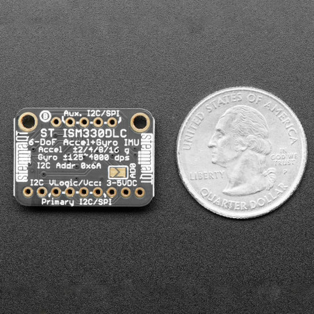 Adafruit ISM330DHCX - 6 DoF IMU - Accéléromètre et Gyroscope - STEMMA QT / Qwiic