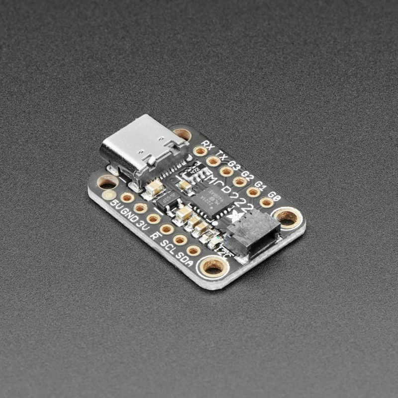 Adafruit MCP2221A Breakout - USB à usage général vers GPIO ADC I2C - Emblème QT / Qwiic Adafruit 19040584 Adafruit