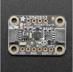 Adafruit LSM6DS33 6-DoF Accel + Gyro IMU - STEMMA QT / Qwiic Adafruit19040586 Adafruit