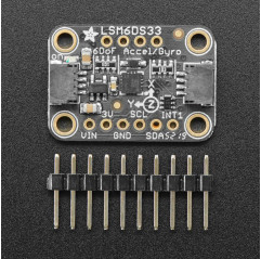 Adafruit LSM6DS33 6-DoF Accel + Gyro IMU - STEMMA QT / Qwiic Adafruit 19040586 Adafruit