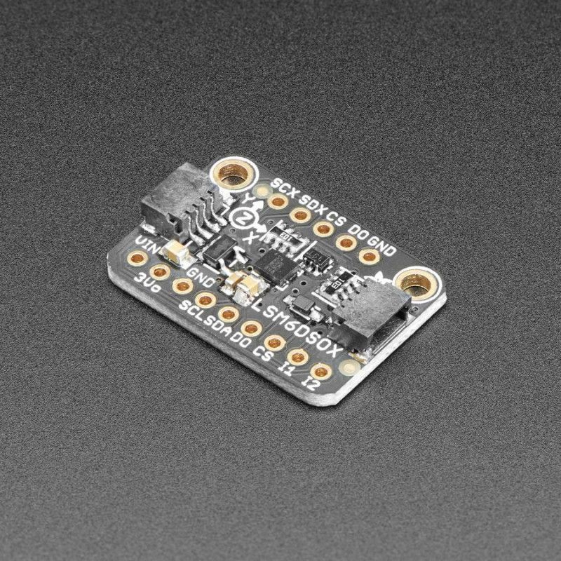 Adafruit LSM6DSOX 6 DoF Beschleunigungsmesser und Gyroskop - STEMMA QT / Qwiic Adafruit 19040587 Adafruit