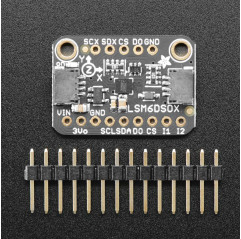 Adafruit LSM6DSOX Acelerómetro y giroscopio de 6 DoF - STEMMA QT / Qwiic Adafruit 19040587 Adafruit