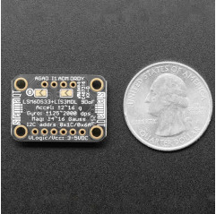 Adafruit LSM6DS33 + LIS3MDL - 9 DoF IMU con Accel / Gyro / Mag - STEMMA QT Qwiic Adafruit 19040588 Adafruit