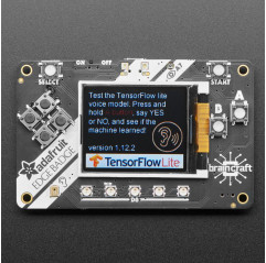 Adafruit EdgeBadge - TensorFlow Lite for Microcontrollers Adafruit19040590 Adafruit