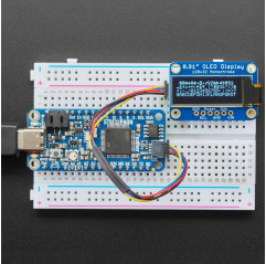 Écran OLED I2C monochrome 0,91" 128x32 - Compatible STEMMA QT / Qwiic Adafruit 19040595 Adafruit