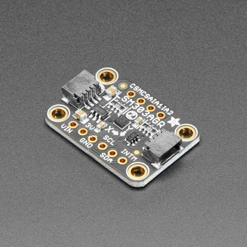 Adafruit LSM303AGR Accelerometer Magnetometer - STEMMA QT Qwiic Adafruit 19040600 Adafruit