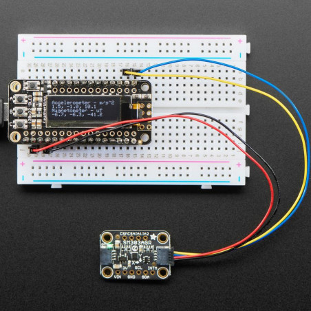 Adafruit LSM303AGR Accéléromètre Magnétomètre - STEMMA QT Qwiic