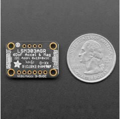 Adafruit LSM303AGR Acelerómetro Magnetómetro - STEMMA QT Qwiic Adafruit 19040600 Adafruit