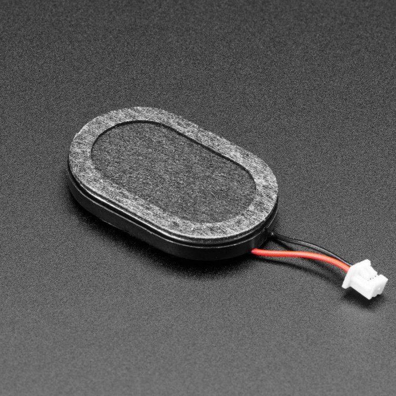 Mini haut-parleur ovale avec fils courts - 8 Ohm 1 Watt Adafruit 19040602 Adafruit