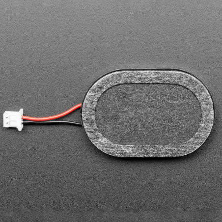 Mini Oval Speaker with Short Wires - 8 Ohm 1 Watt