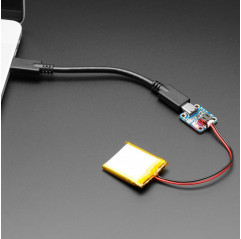 Adafruit Cargador Micro-Lipo para baterías LiPoly con conector USB tipo C Adafruit 19040605 Adafruit