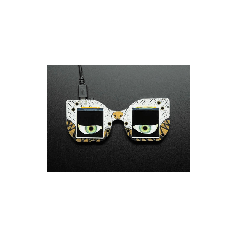 Adafruit MONSTER M4SK - Masque électronique pour les yeux (DIY) Adafruit 19040607 Adafruit