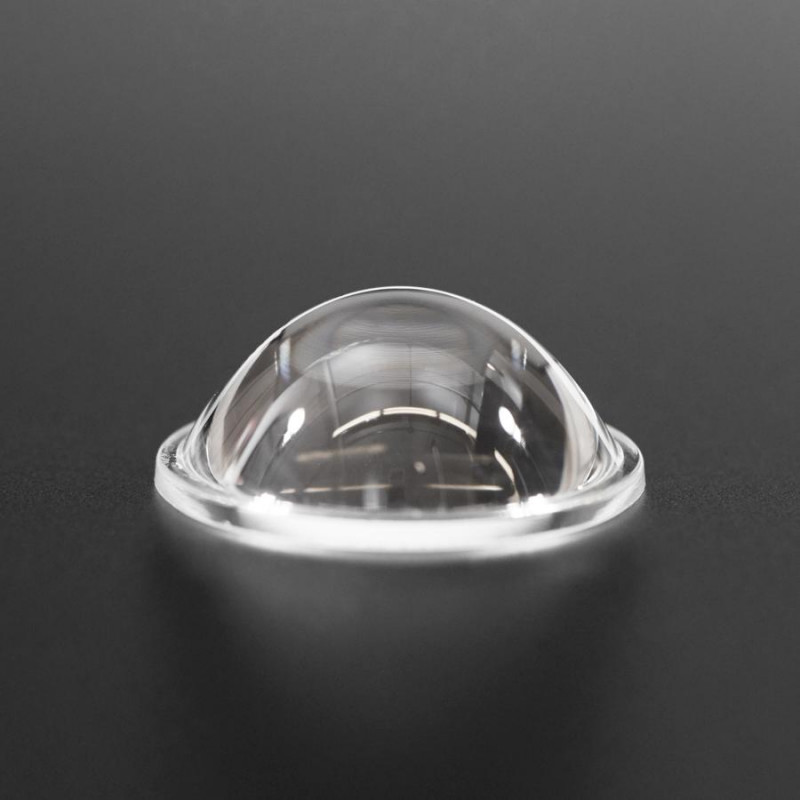 Convex Plastic Lens with Edge - 40mm Diameter Adafruit 19040608 Adafruit
