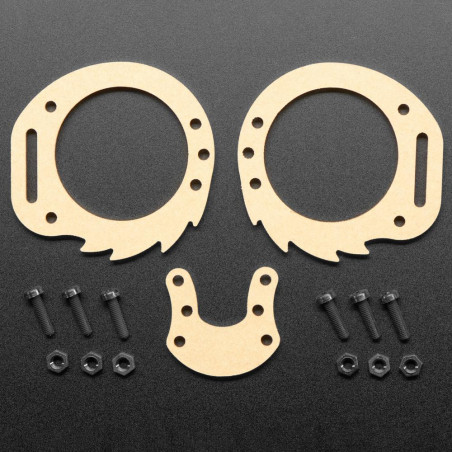 Kit de acrílicos transparentes y hardware para Monster M4sk