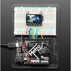 Adafruit Ecran TFT couleur 1.14" 240x135 + Carte MicroSD Breakout - ST7789 Adafruit 19040611 Adafruit