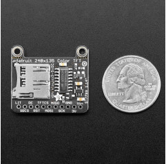 Adafruit Pantalla TFT en color de 1,14" 240x135 + Breakout para tarjeta MicroSD - ST7789 Adafruit 19040611 Adafruit