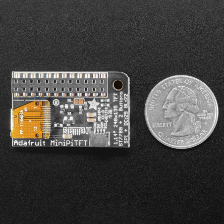 Adafruit Mini PiTFT - 135x240 Farb-TFT Aufsatz für Raspberry Pi