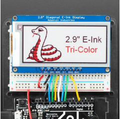 Adafruit 2.9" Red/Black/White eInk Display Breakout - THINK INK Adafruit 19040619 Adafruit