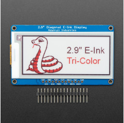 Adafruit 2.9" Red/Black/White eInk Display Breakout - THINK INK Adafruit 19040619 Adafruit