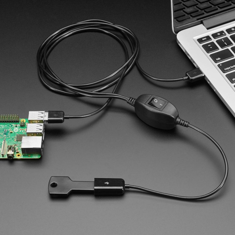 Cable de conmutación de host USB - Mini KVM mecánico Adafruit 19040638 Adafruit
