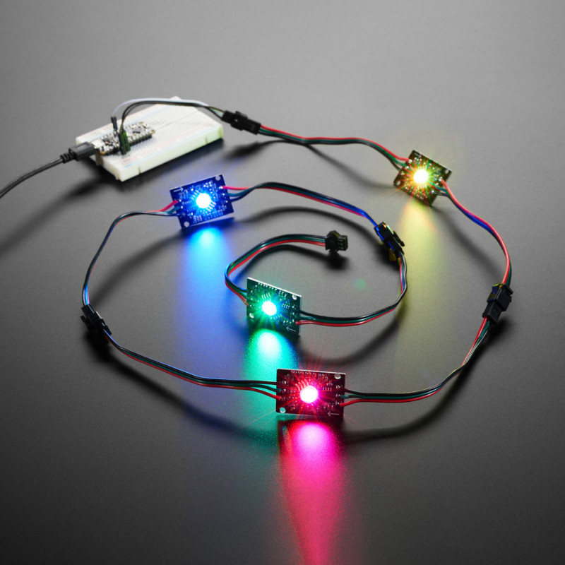 LED NeoPixel RGBW ultra lumineuse de 4 watts - Blanc naturel - ~4000K Adafruit 19040643 Adafruit