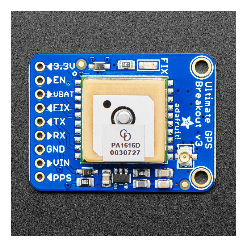 Adafruit Ultimate GPS Breakout with GLONASS + GPS - PA1616D - 99 ch...