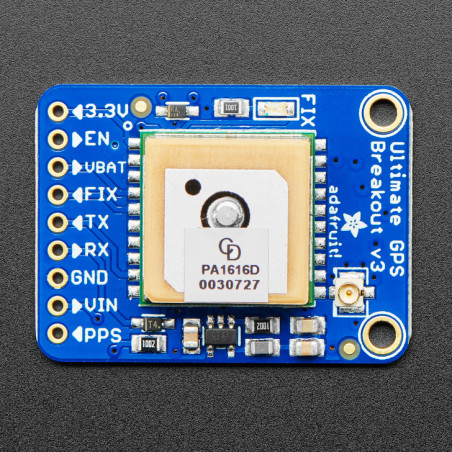 Adafruit Ultimate GPS Breakout with GLONASS + GPS - PA1616D - 99 channel w/10 Hz updates