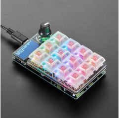 Adafruit MacroPad RP2040 Starter Kit - 3x4 Keys + Encoder + OLED - ADABOX019 Essentials Adafruit 19040650 Adafruit