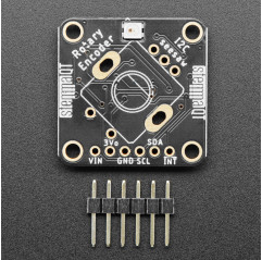 Adafruit I2C QT Drehgeber Breakout mit NeoPixel - STEMMA QT / Qwiic Adafruit 19040661 Adafruit