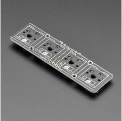 NeoKey 1x4 QT I2C - Quatre interrupteurs à touches mécaniques avec NeoPixels - STEMMA QT / Qwiic Adafruit 19040664 Adafruit