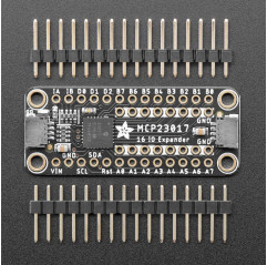 Adafruit MCP23017 I2C GPIO Expander Breakout - STEMMA QT / Qwiic Adafruit19040672 Adafruit