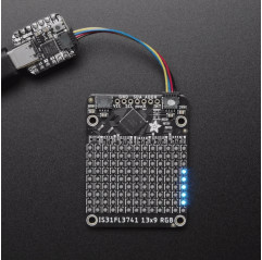 Adafruit IS31FL3741 13x9 PWM RGB LED Matrix Driver - STEMMA QT / Qwiic Adafruit 19040675 Adafruit