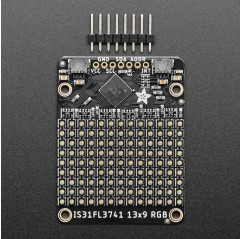 Adafruit IS31FL3741 13x9 PWM RGB LED Matrix Driver - STEMMA QT / Qwiic Adafruit19040675 Adafruit