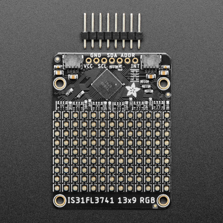 Adafruit IS31FL3741 13x9 PWM RGB LED Matrix Driver - STEMMA QT / Qwiic