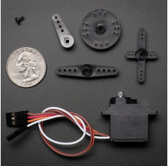 Micro Servo de retroalimentación analógica - Metal Gear Adafruit 19040679 Adafruit