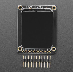 Adafruit Pantalla TFT IPS en color de 1,69" 280x240 rectangular redonda - ST7789 Adafruit 19040684 Adafruit