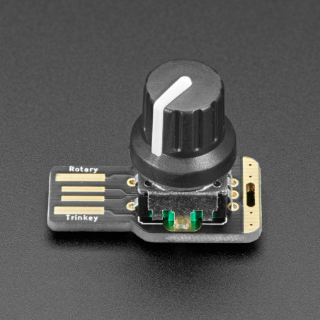 Adafruit Rotary Trinkey - USB NeoPixel Rotary Encoder Adafruit 19040689 Adafruit
