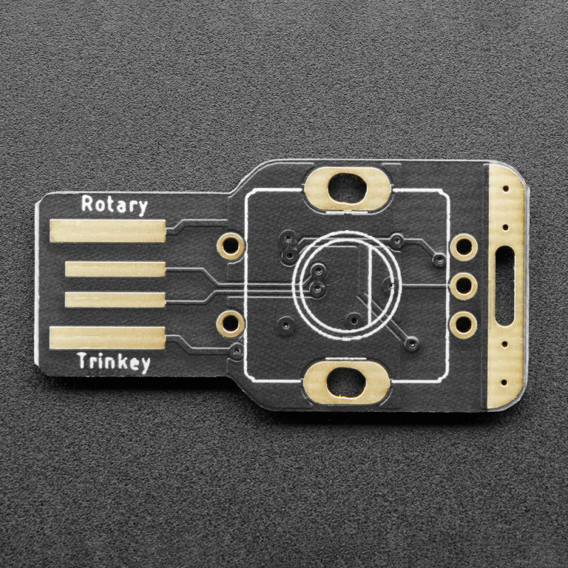 Adafruit Rotary Trinkey USB NeoPixel Rotary Encoder