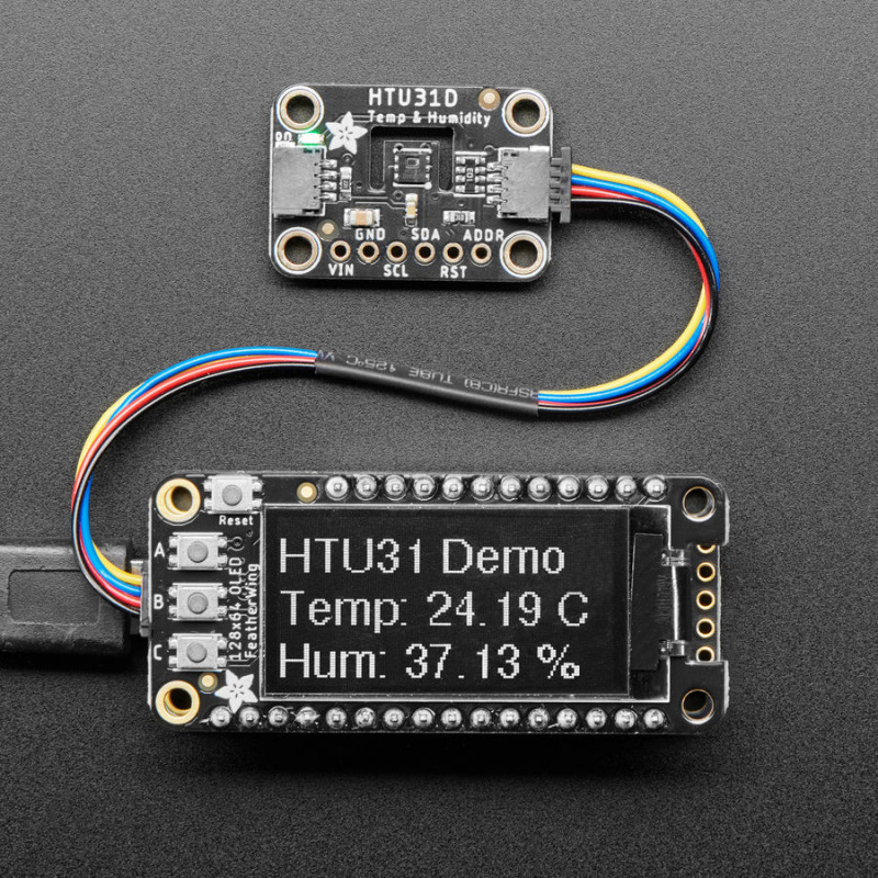 Adafruit Carte Breakout HTU31 pour capteur de température et d'humidité - STEMMA QT / Qwiic Adafruit 19040691 Adafruit