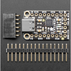 Adafruit CP2102N Friend - Convertidor de USB a Serie Adafruit 19040692 Adafruit