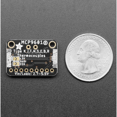 Adafruit MCP9601 (MCP96L01) Amplificador de termopar I2C - STEMMA QT / Qwiic Adafruit 19040695 Adafruit