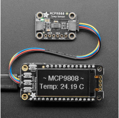 Adafruit MCP9808 Hochpräziser I2C Temperatursensor Breakout - STEMMA QT / Qwiic Adafruit 19040696 Adafruit