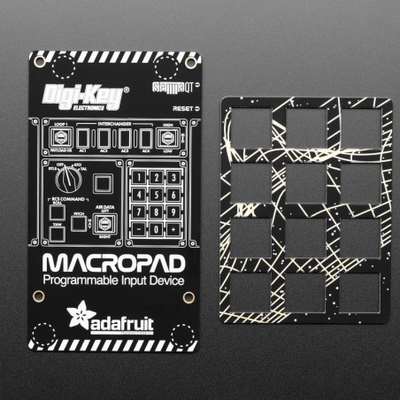 Adafruit Boîtier MacroPad RP2040 + Pack d'extension matériel