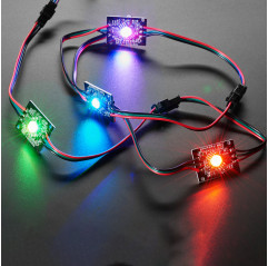 LED NeoPixel RGBW encadenable de 4 vatios ultra brillante - Blanco frío - ~6000K Adafruit 19040699 Adafruit